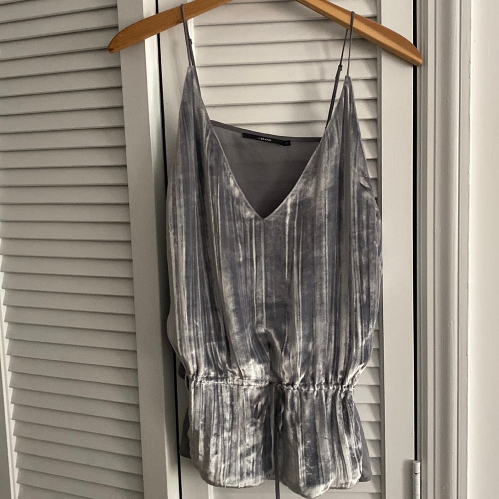 J Brand velvet top / blouse